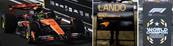 MCLAREN MCL39 N°4 3ème GP Abu Dhabi 2025 Lando Norris Champion du Monde des Pilotes F1 2025 avec pit board 1/64