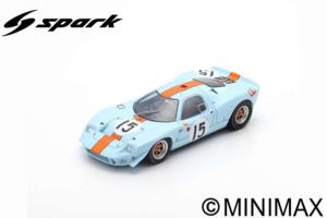 MIRAGE M1 N°15 24H Le Mans 1967 - J. Ickx - B. Muir 