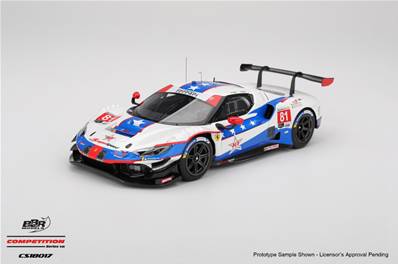 FERRARI 296 GT3 N°81 Dragonspeed Watkins Glen 2025 A. Costa - D. Rigon 1/18