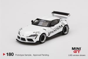 TOYOTA GR Supra V1.0 Pandem White LHD 1/64