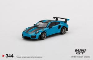 PORSCHE 991 GT2 RS Weissach Package Miami Blue LHD 1/64