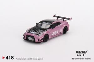 NISSAN 35GT-RR Ver.2 Passion Pink LB-Silhouette WORKS GT LHD 1/64