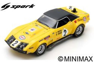 CHEVROLET Corvette N°2 24H Le Mans 1970  H. Greder - J.-P. Rouget