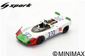 S9247 : PORSCHE 908-2 N272 4me Targa Florio 1969 W. Kaushen - K. von Wendt