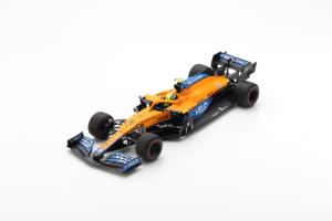 MCLAREN MCL35M N°4 McLaren F1 Team  3ème GP Emilie Romagne 2021 Lando Norris 1/18