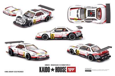 NISSAN Silvia S13-R Circuit Spec V1 1991 1/64