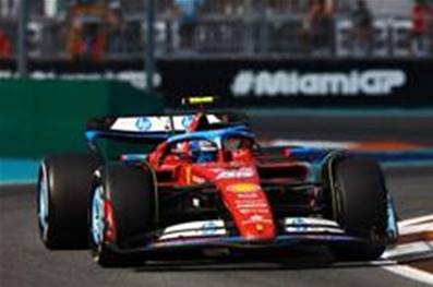 FERRARI SF24 N°55 5ème GP Miami 2024 Carlos Sainz