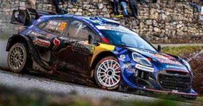 FORD Puma Rally1 N°55 M-SPORT Ford World Rally Team 7ème Rallye Monte Carlo 2025 J. McErLean - E. Treacy