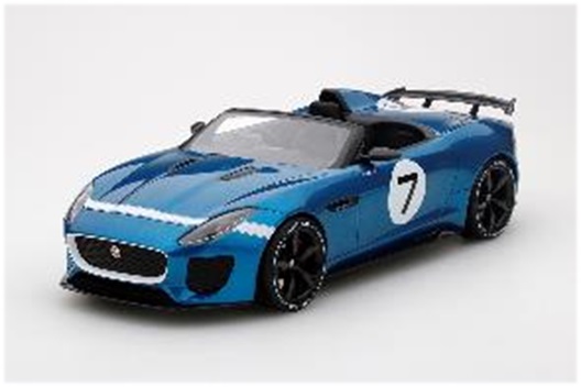 JAGUAR F-TYPE Project 7 Concept Ecurie Ecosse Blue - Limitée à 999 exemplaires