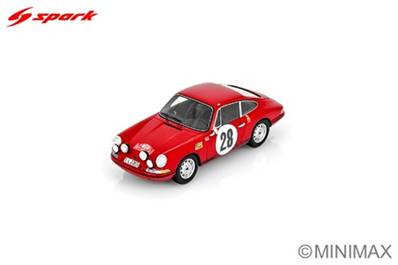 PORSCHE 911S N°28 Rallye Monte Carlo 1969 V. ElFORD - D. Stone