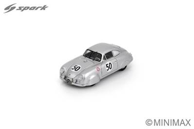 PORSCHE 356 N°50 11ème 24H Le Mans 1952 A. Veuillet - E. Mouche