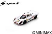PORSCHE 907 N°44 4ème 12H Sebring 1969 A. Soler-Roig - R. Lins (300ex.)