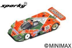 MAZDA 787 B N°55 Vainqueur 24H Le Mans 1991 V. Weidler - J. Herbert - B. Gachot