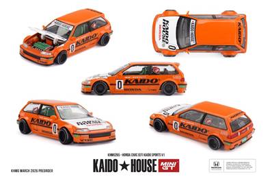 HONDA Civic (EF) Kaido Sports V1 1987 1/64