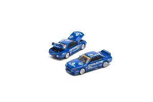 NISSAN Skyline GT-R R32 JTC 1990 Calsonic N°12 1/64