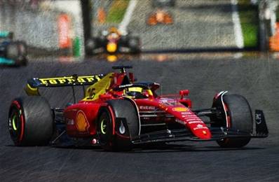 FERRARI F1-75 N°16 GP Italie 2022 Charles Leclerc