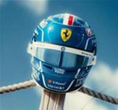 CASQUE Charles Leclerc - Scuderia Ferrari HP - GP Miami 2025 1/5