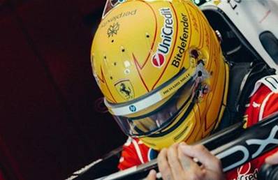 CASQUE Lewis Hamilton – Scuderia Ferrari HP Saison 2026 1/5