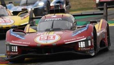 FERRARI 499P N°51 FERRARI AF CORSE 3ème 24H Le Mans 2025 A. Pier Guidi - J. Calado - A. Giovinazzi