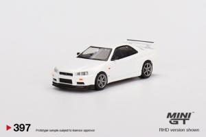 NISSAN Skyline GT-R (R34) V-Spec N1 White RHD 1/64