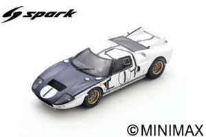 FORD GT40 MK2 N°1 24H Le Mans 1965 K. Miles - B. McLaren