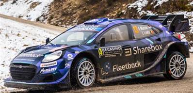 FORD Puma Rally1 N°13 M-SPORT FORD WORLD RALLY TEAM Rallye Monte Carlo 2026 G. Munster - L. Louka