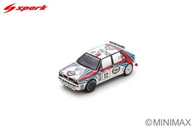 LANCIA Delta HF Integrale EVO N°12 6ème Tour de Corse - Rallye de France 1992 A. Aghini - S. Farnocchia