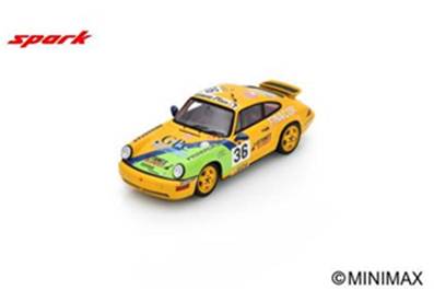 PORSCHE 964 Carrera 2 N°36 24H Spa 1992 L. Broissiat - P. Camus - G. Martinolle (300ex.)