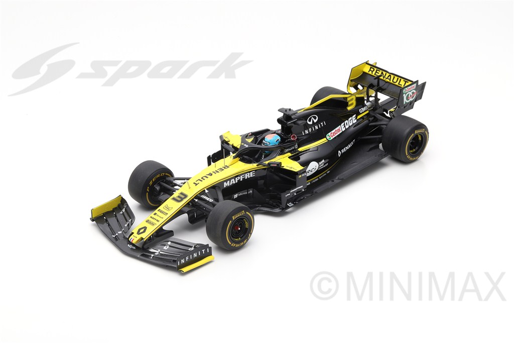 RENAULT F1 Team N°3 GP Australie 2019 Renault R.S.19 Daniel Ricciardo