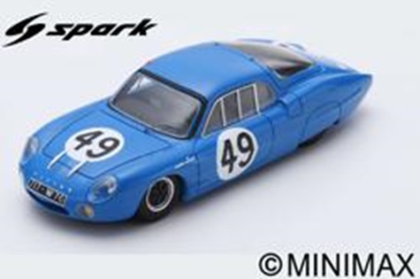 ALPINE M63 N°49 24H Le Mans 1963 R. Richard - P. Frescobaldi
