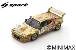 BMW M1 N°90 24H Le Mans 1983 A. Pallavicini - J. Winther - L. von Bayern