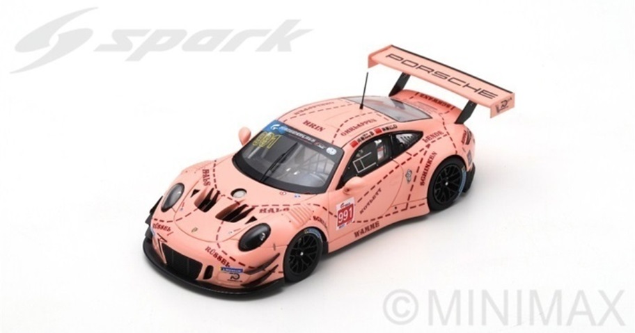 PORSCHE 911 GT3 R N°911 Min Heng - Lin Nan (500ex)