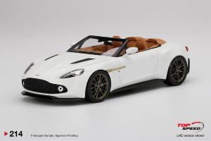 ASTON MARTIN Vanquish Zagato Volante Escaping White 1/18