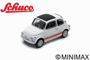 FIAT 500 Abarth 595 SS 1965 blanche 1/18 Pro.R18