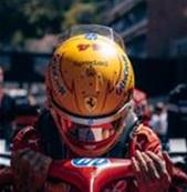 CASQUE Lewis Hamilton – Scuderia Ferrari HP – GP Monaco 2025 1/5