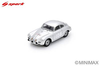 PORSCHE 356 BT5 N°108 Vainqueur Tour De Corse 1960 H. Linge - P-E. Strähle