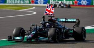 MERCEDES-AMG F1 W12 E Performance n°44 1er GP Angleterre 2021 Lewis Hamilton 