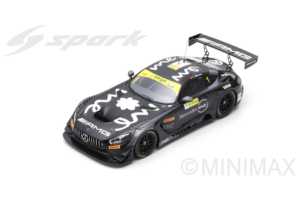 MERCEDES-AMG GT3 N°1 Mercedes-AMG Team GruppeM Racing 3ème FIA GT World Cup Macau 2018 Edoardo Morta