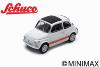 FIAT 500 Abarth 595 SS 1965 blanche 1/18 Pro.R18