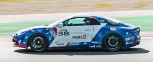 ALPINE A110 CUP N°38 VPS Racing Champion Alpine Elf Cup Series 2024 Charles Roussanne (300ex.)