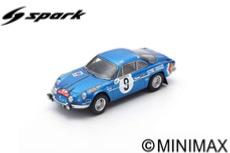 ALPINE A110 N°9 2ème Rallye Monte Carlo 1971 J-L. Thérier - M. Callewaert