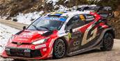 TOYOTA GR Yaris Rally1 N°99 TOYOTA GAZOO RACING WRT Vainqueur Rallye Monte Carlo 2026 O. Solberg - E. Edmondson