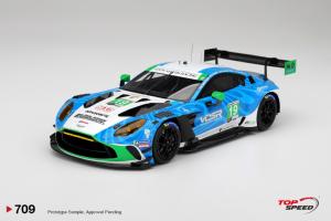 ASTON MARTIN Vantage GT3 EVO N°19 Van Der Steur Racing 24H Daytona 2025 A. McIntosh - V. Hasse-Clot - R. van der Steur - M. Robin 1/18