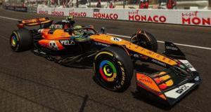 MCLAREN MCL39 N°4 McLaren Formula 1 Team  Vainqueur GP Monaco 2025 Lando Norris