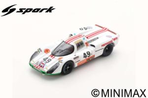 PORSCHE 907 N°49 24H Le Mans 1971 W. Brun - P. Mattli