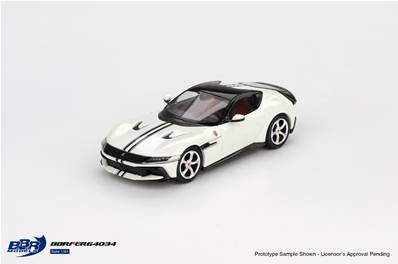 FERRARI 12 Cilindri Bianco Avus 2024 1/64