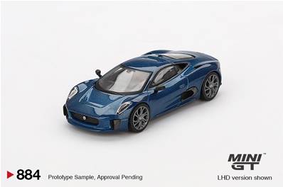 JAGUAR C-X75 Blue 2024 1/64