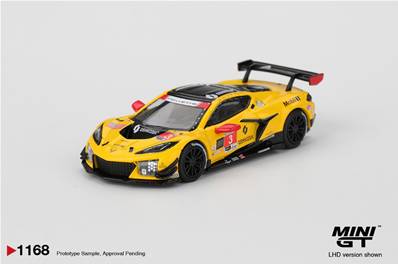 CHEVROLET Corvette Z06 GT3.R N°3 Corvette Racing 24H Daytona 2025 A. Sims - D. Juncadella - A. Garcia 1/64