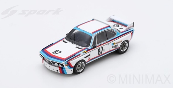 BMW 3.0 CSL N°87 24H Le Mans 1974 M. Finotto - C. Facetti - M. Mohr