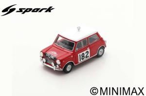 MORRIS Cooper S N°182 4ème Rallye Monte Carlo 1964 Timo Mäkinen - Patrick Vanson